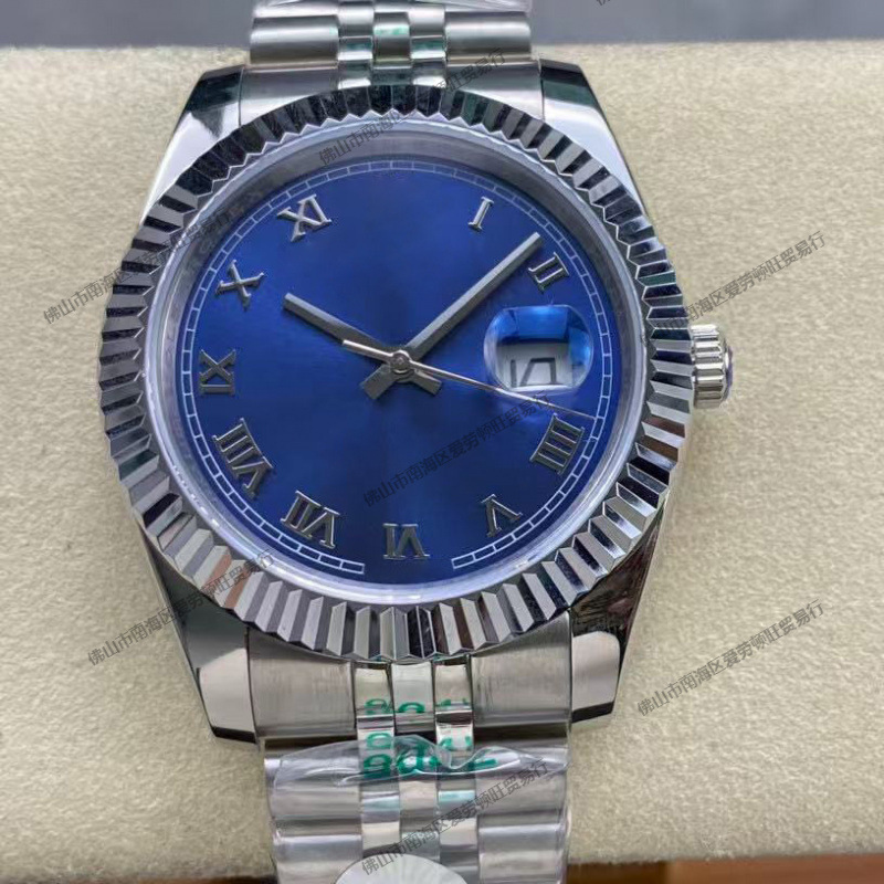 Aliexpress Foreign Trade 41mm Rolex Datejust Series Single Calendar Automatic Mechanical Watch with Diamond-Studded Bezel for Men and Women Aliexpress Foreign Trade 41mm Rolex Datejust Series Single Calendar Automatic Mechanical Watch with Diamond-Studded Bezel for Men and Women