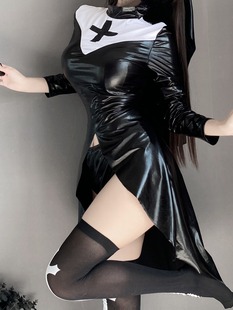 2023 new Halloween Cross nun Role Playing Clothes Sexy Nurse Cosplay Stage Performance Clothes