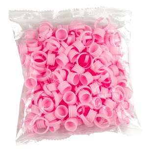 New product eyelash glue Cup grafting eyelash glue ring cup holder eyelash tattoo auxiliary tool 100 pieces per pack