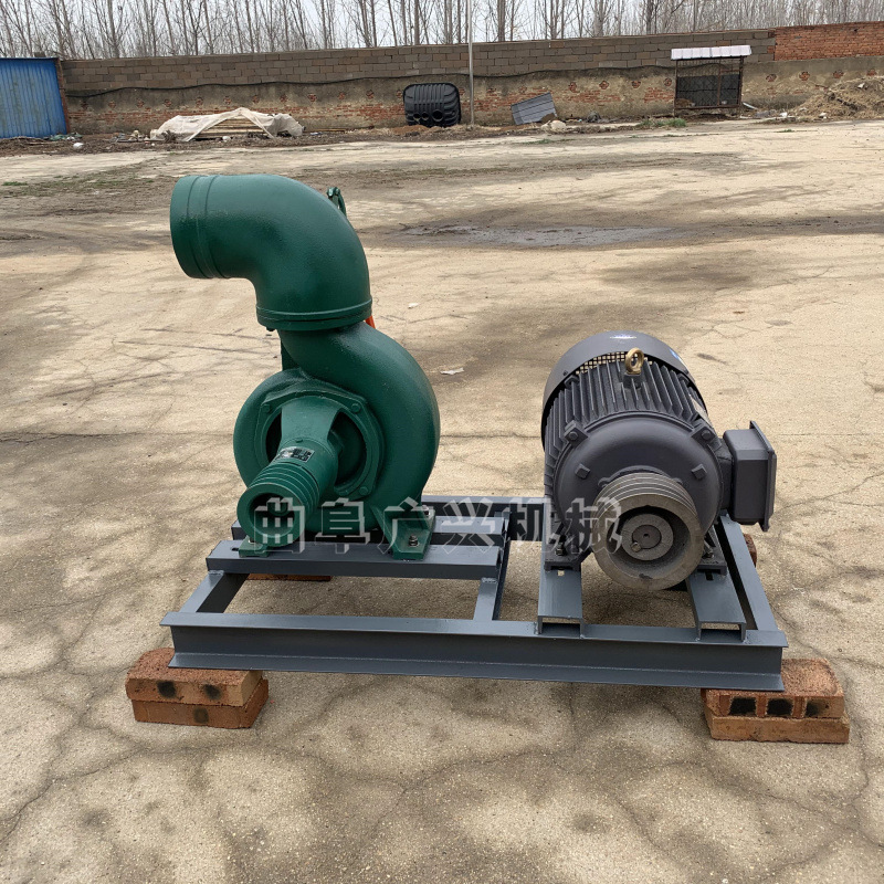 18.5千瓦全铜电机款8寸离心泵 河道建设排水泵 农用大流量抽水泵