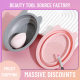 Makeup Brush Cleaning Artifact Washing Brush Bowl Powder Puff Air Cushion Beauty Makeup Tool Cleaner Washing and Drying Integrated Three-piece Set