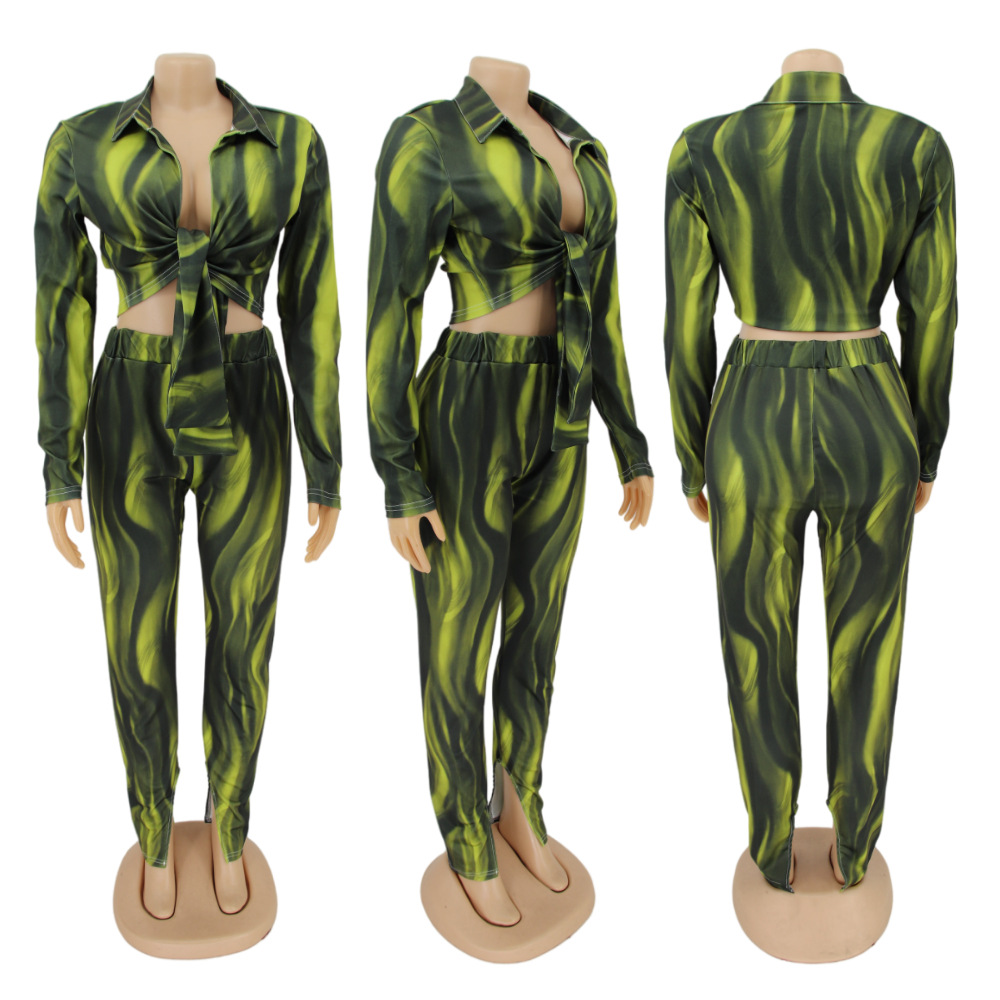 Women Clothing Special Top Product Special Printing High Elasticity Sexy Suit