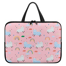 工厂直销女生款手提电脑包可爱卡通印花商务电脑包时尚通勤公文包