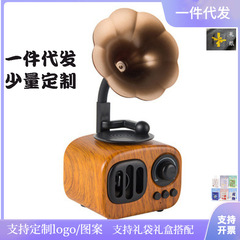 新型b7花梨木風アメリカンレトロワイヤレス携帯電話用Bluetoothスピーカー、クリエイティブミニギフト小型スピーカー