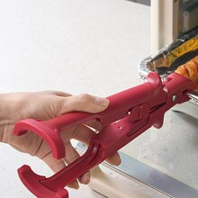 家用厨房多功能 红色鲨鱼防烫夹 提盘器耐高温取碗夹夹盘子提盘器