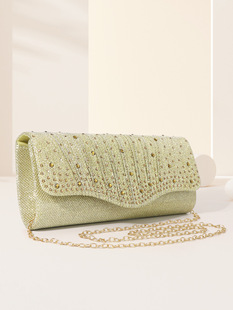 Factory cross-border customization Clutch bag women's wedding cheongsam bag evening banquet hand-held cross-body evening bag