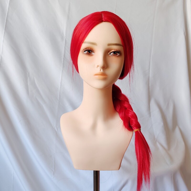 Halloween Cosplay Wig Toy Story Character Jessie Red Braids Carnival