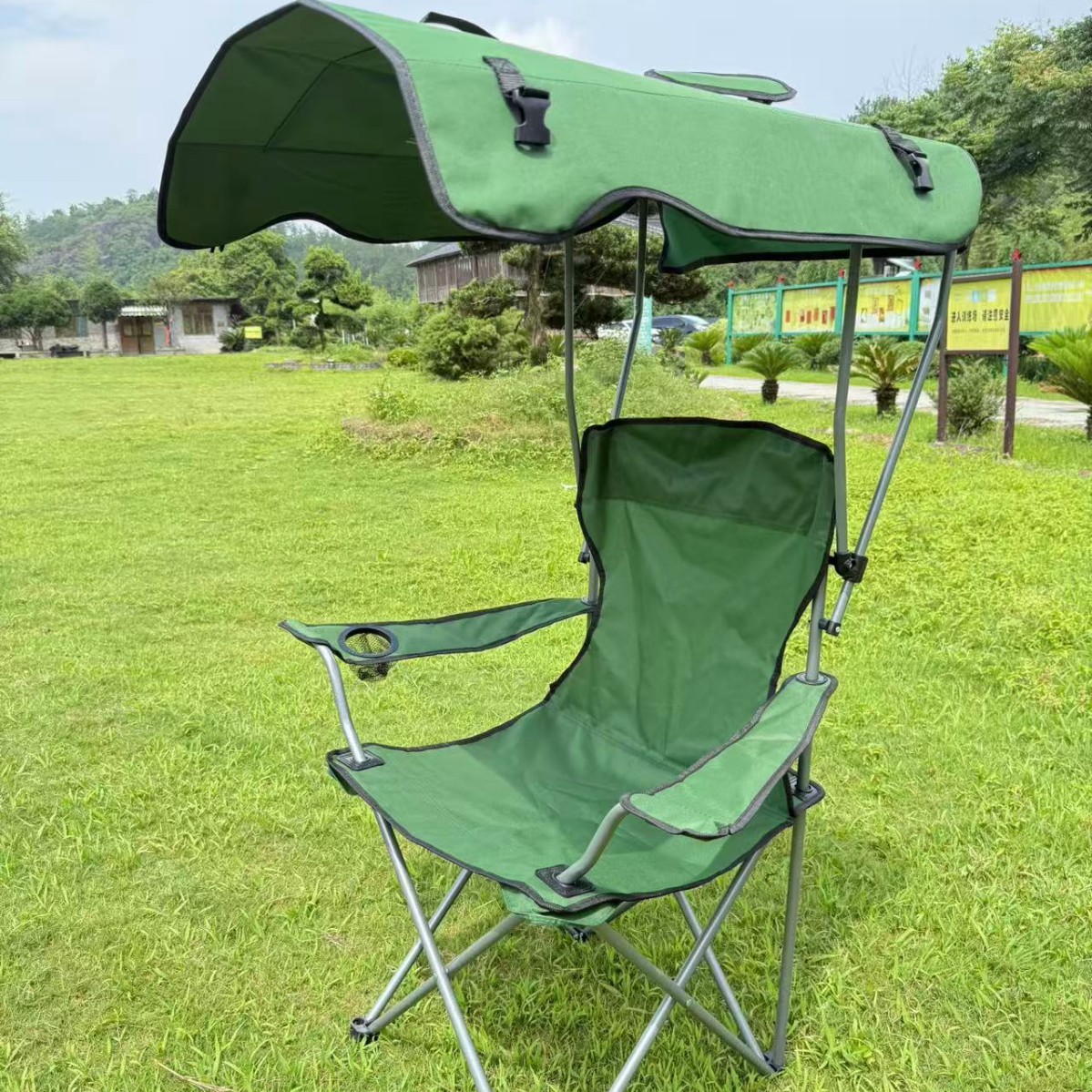 Mesa plegable silla de pesca silla plegable silla al aire libre acampado acero al carbono silla de ocio portátil mazza sombrilla