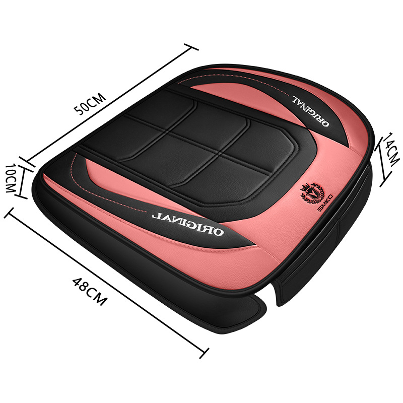 Universal Front Seat Cushion for Cars, Single Seat Main and Auxiliary, All-Season Universal Pu Leather Seat Cover, Car Seat Cushion Manufacturer