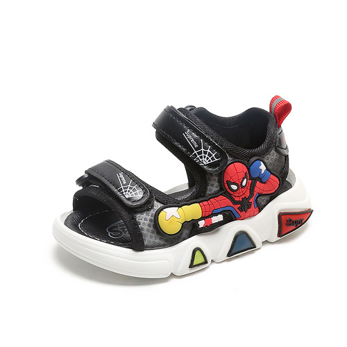 One piece drop shipping Korean baby shoes 2024 summer baby toddler sandals 1-6 years old soft bottom baby shoes for men and women