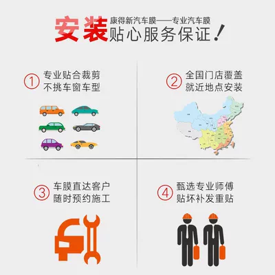 Automotive Film: Sun Protection Film Nano Ceramic Film