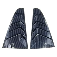 Подходит для Volkswagen CC10-18 задние треугольные оконные жалюзи, Модифицированная внешняя отделка автомобиля из углеродного волокна Mustang