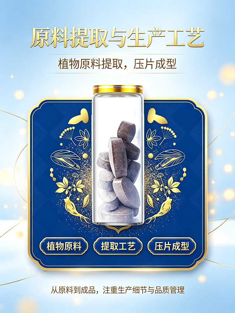 Ren Shen Mu Li Peptide Tablet Candy Men's Wellness Herbal Food 40 Tablets key features