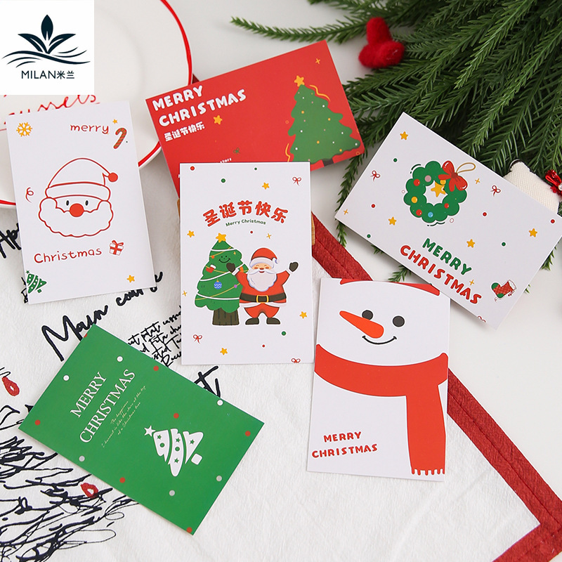 Navidad flores tarjetas de regalo tarjetas postales tarjetas de felicitación tarjetas de flores