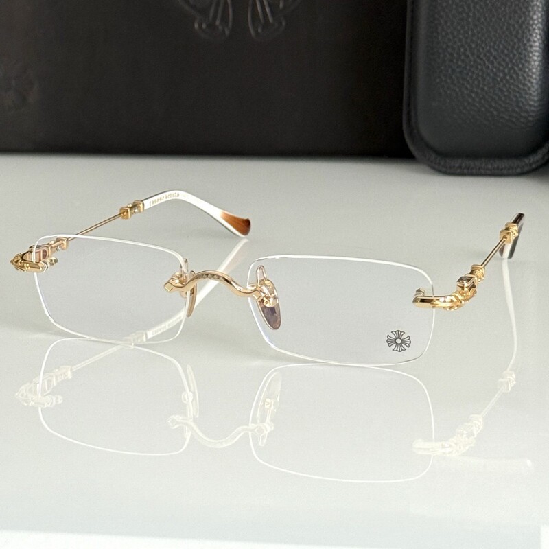 Classic Frameless Premium Glasses, Business Casual Eyeglass Frames for Men and Women, Elegant and Stylish, Can Be Fitted with Prescription Lenses Classic Frameless Premium Glasses, Business Casual Eyeglass Frames for Men and Women, Elegant and Stylish, Can Be Fitted with Prescription Lenses