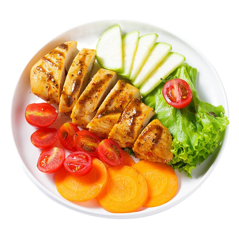 Куриная грудка открытая сумка мгновенная фитнес-еда полный живот с низким содержанием жира легкая еда куриная закуска легкая карта еда мясо оптом