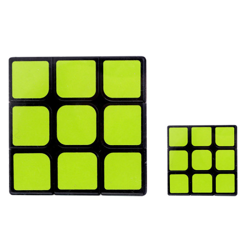 Deli 74504 third-order Rubik's Cube children's DIY activity Rubik's Cube early education students twist speed and smooth competition magic