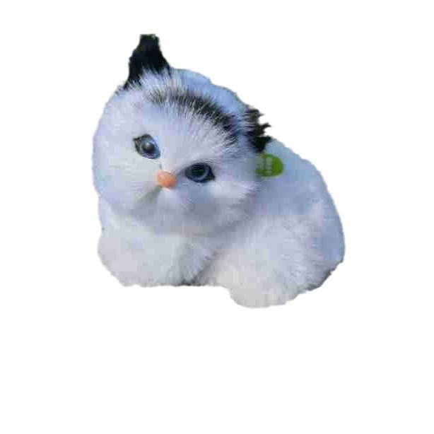Carbón activado para adornos de automóviles nuevo gato simulado muñeca montado en el automóvil para eliminar formaldehído para atraer la fortuna al por mayor fresco image 5