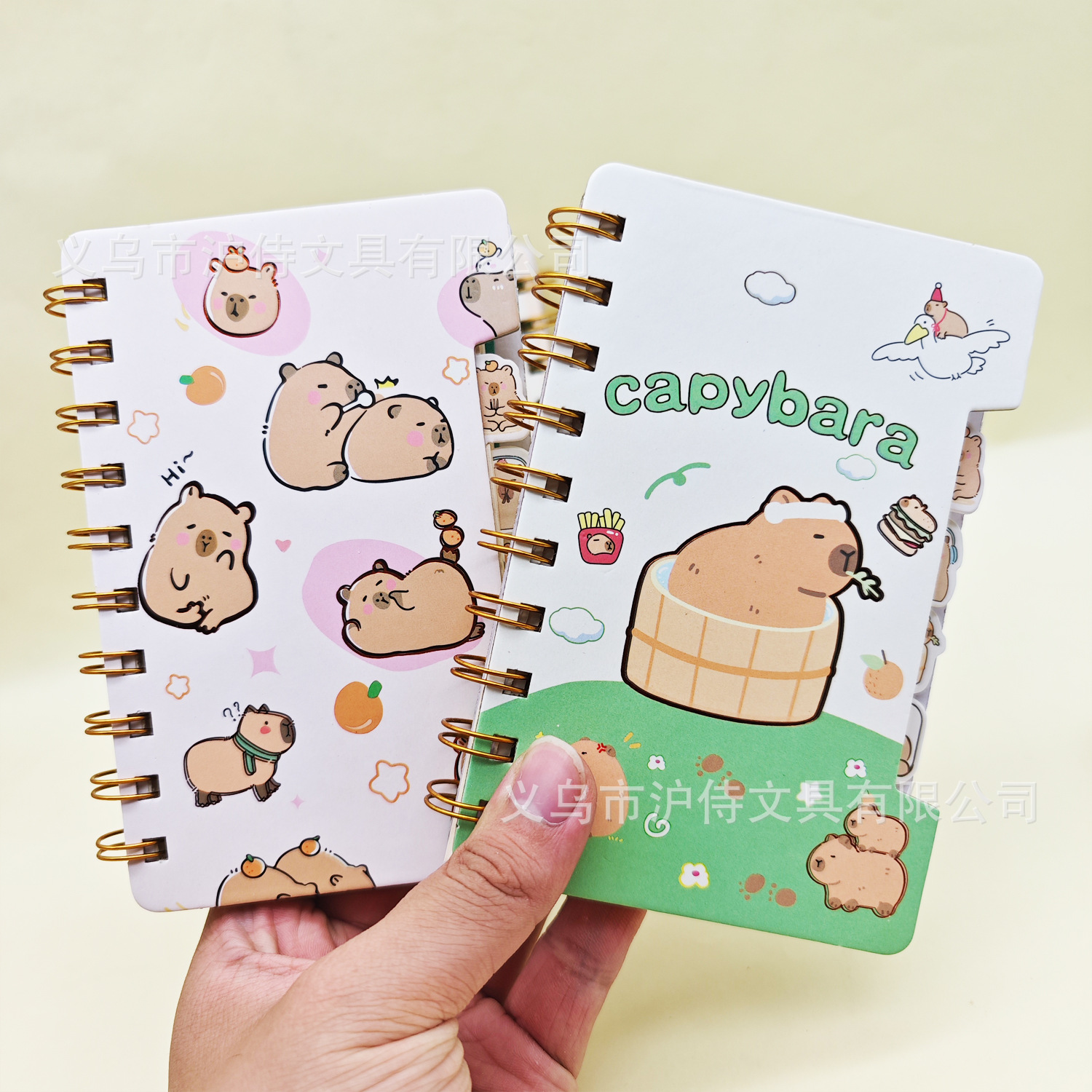 Cuaderno de Espiral con Estampado Dorado 48K para Estudiantes y Oficina image 3