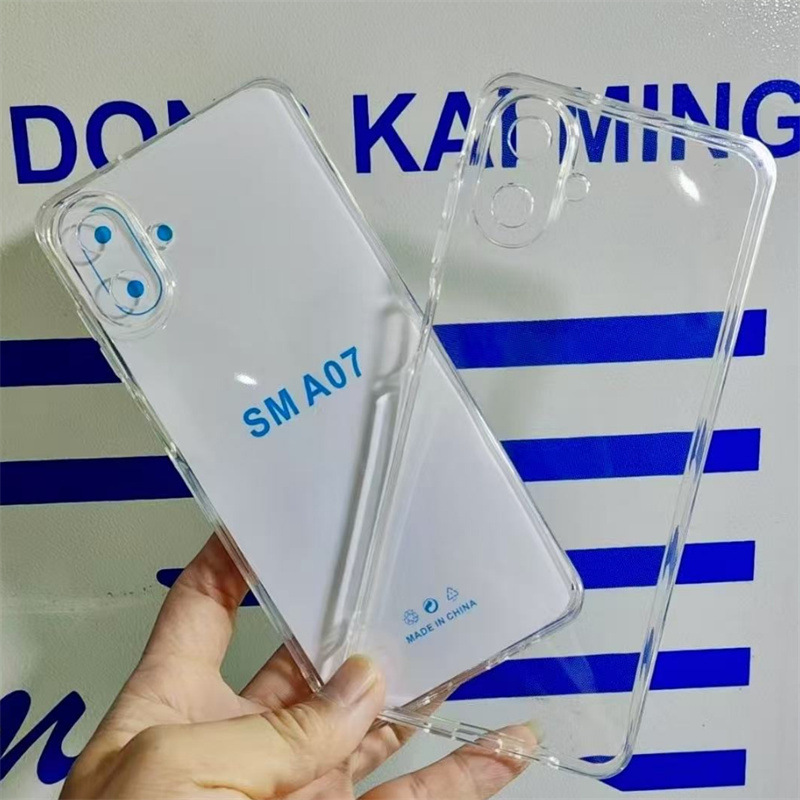 1.5mm High-Transparency Phone Case Transparent Tpu Suitable for Samsung A56 5g Global Version/A07 4G/A17 4G/5G