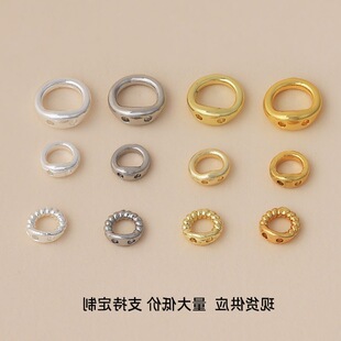 �߱�ɫ�~�18K����p���i��Ȧ�ؾ�Ȧ�]��Ȧdiy�������β�����