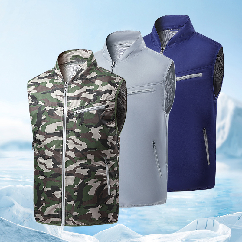 Summer cooling air conditioning clothing USB charging refrigeration fan clothing workshop work clothes outdoor high temperature welding work clothes