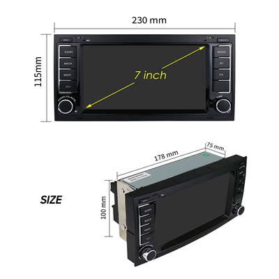 for Volkswagen Touareg 04-09 | DVD Navigation