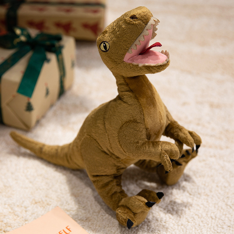 模擬恐竜ぬいぐるみステゴサウルストリケラトプスヴェロキラプトルティラノサウルス人形恐竜公園人形クロスボーダー卸売|undefined