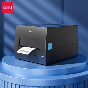 Deli Ge540 Thermal Transfer Printer 108mm Commercial Home Office Ribbon Label Self-Adhesive Barcode Printing