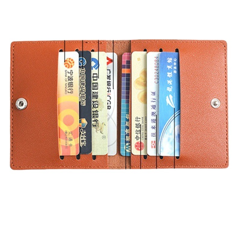 Card Holder, Ultra-Thin, Compact, Bank Document Card Holder, Driver's License Small Wallet, Simple and Light Card Holder, Large Capacity