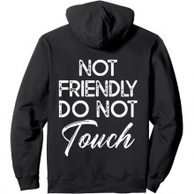 ���QRetro Not Friendly Do Not TouchȤζӡ��������ů���e�l��