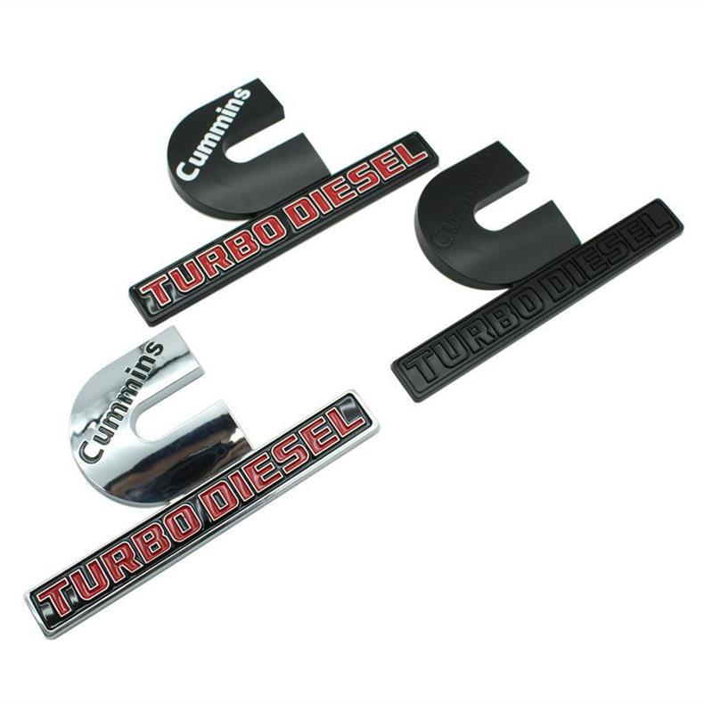 Suitable for Dodge pickup CUMMINS logo RAM 1500 2500 pickup sticker ABS modified side label