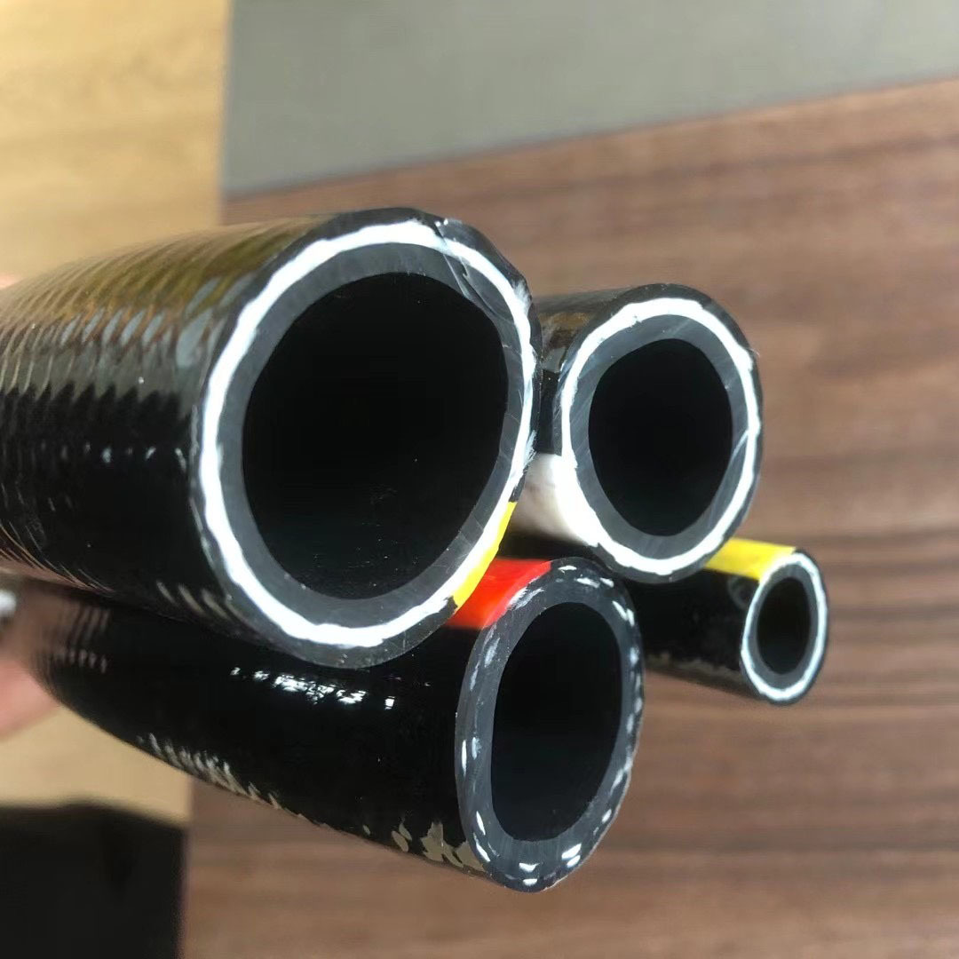 供应PVC三胶两线高压风炮管 黑色防爆耐磨工业用pvc高压风炮管