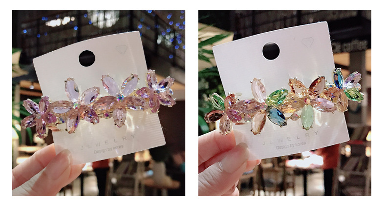 Moda Mariposa Aleación Enchapado Diamantes De Imitación Pinza Para El Cabello 1 Pieza display picture 9