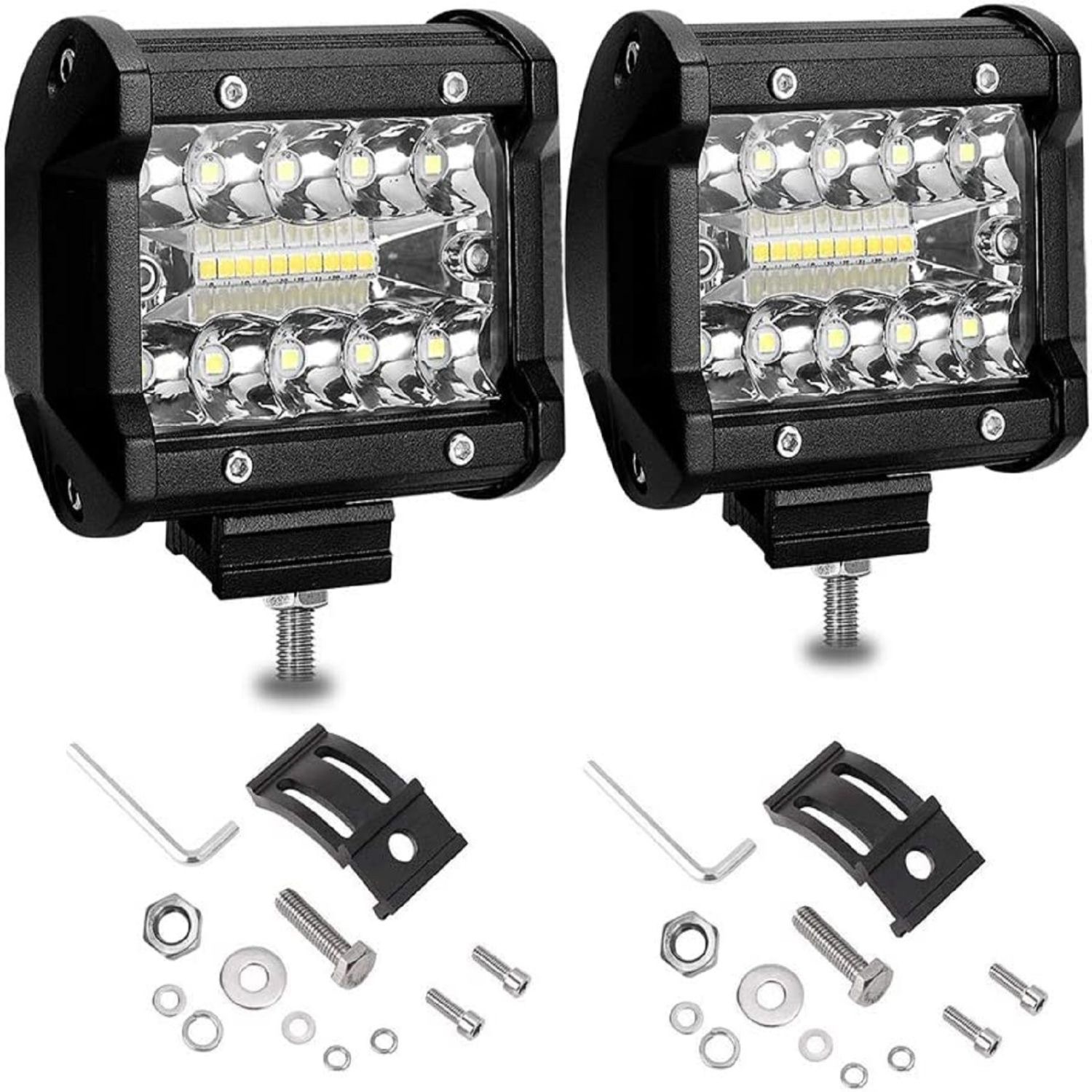 Motorcycle Accessories Car Led Long Spotlight Modification Bracket Mounting Base Side Bracket L-Shaped Sliding Bracket