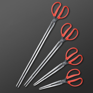 Fire Tongs Household Stainless Steel Monopterus Albus Clip Garbage Pliers Sanitation Lengthening Pickup Carbon Clip