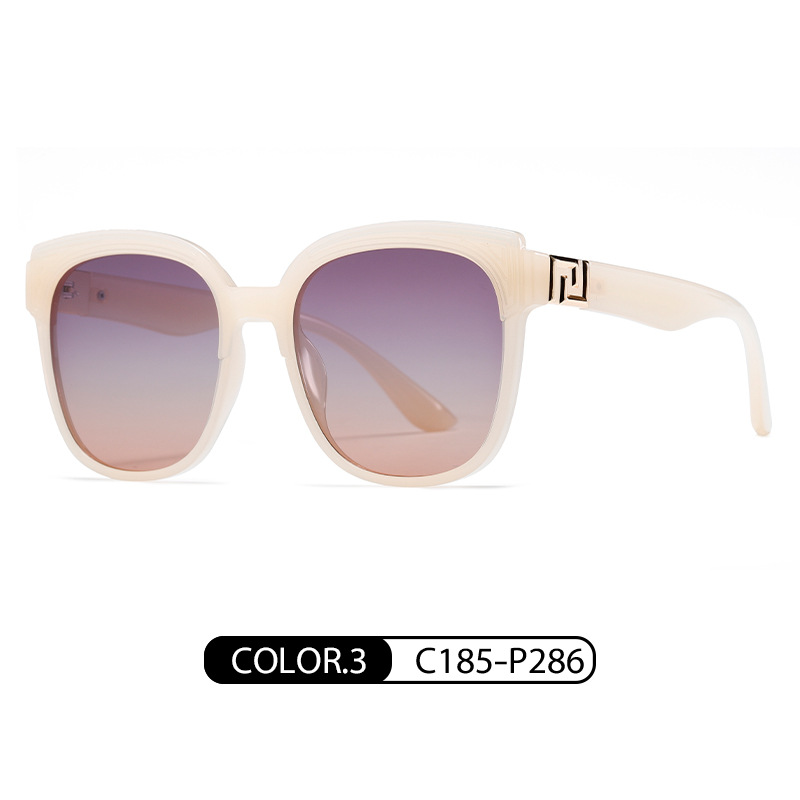 Nuevas gafas de sol polarizadas para mujer TR7562, gafas de sol anti-UV de moda para influencers, gafas de sol versátiles para viajes