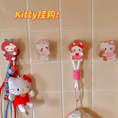 Kt猫フックけやき免穴寮フックドアタンス取っ手贴り付け强力フックドア后衣帽子フック