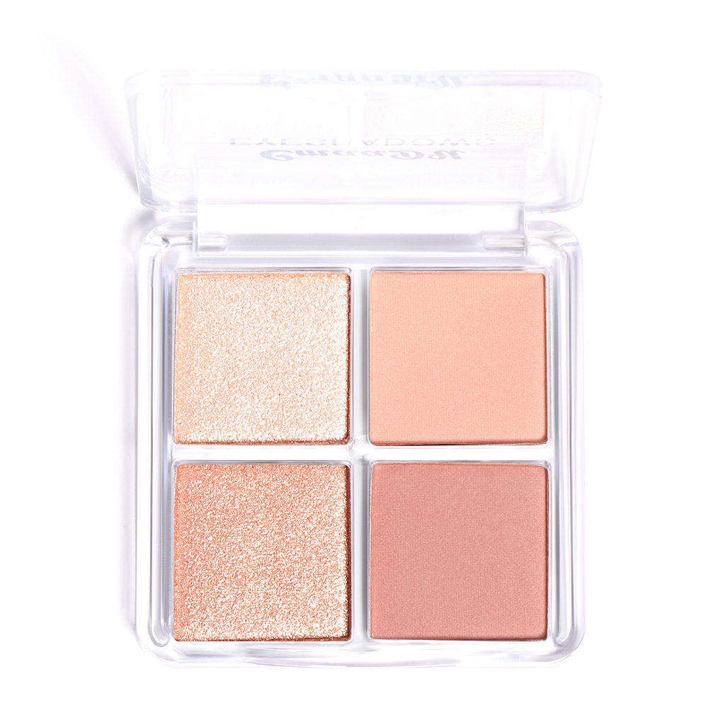 Check it out! Link Disclaimer - Exclusive for foreign trade :CmaaDU 4-color Eyeshadow matte Pearlescent Eyeshadow palette undefined
