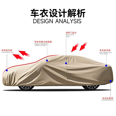 dustproof, heat-insulating, thickened sunshade — Car clothing