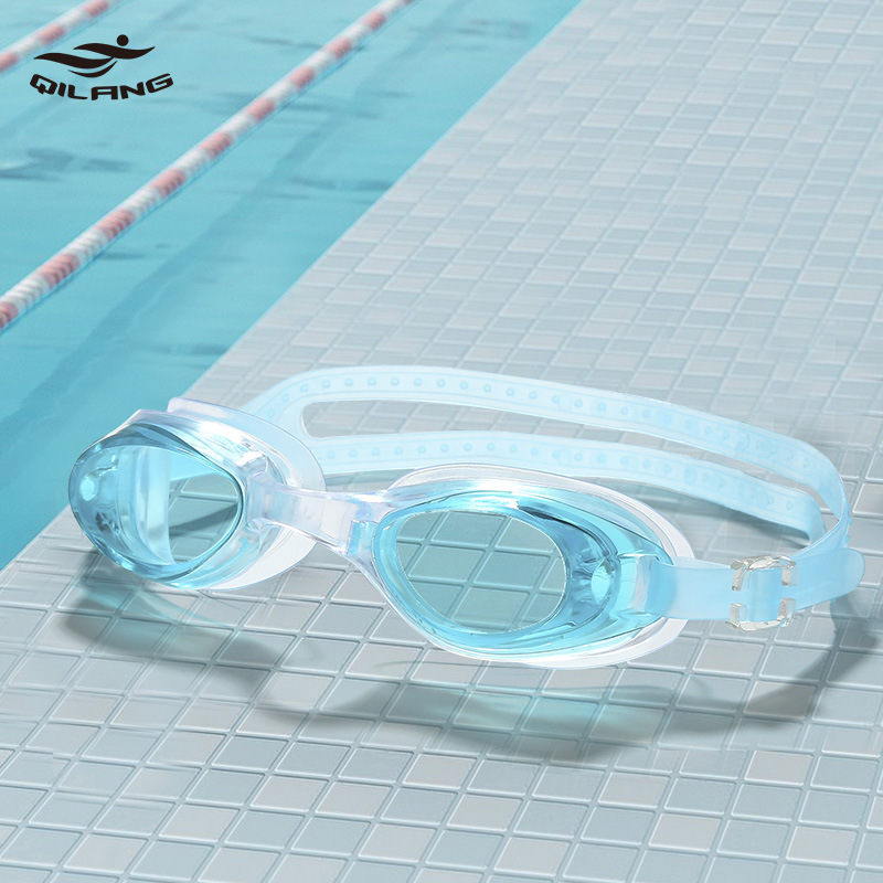Lentes de natación para adulto de silicona antivaho para natación