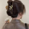 Кофейный/золотой