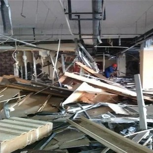 Steel Structure Factory Demolition, Stainless Steel Recycling, Local Merchants Cash Settlement