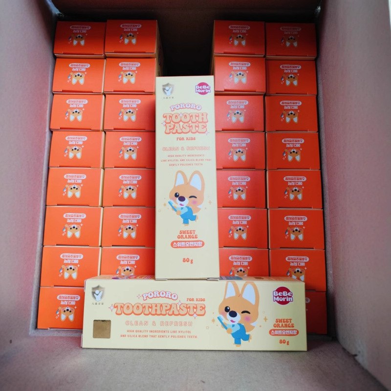 韓国ポロロ子供用ベビー歯磨き粉フルーティーで辛くない子供用歯磨き粉 80g|undefined