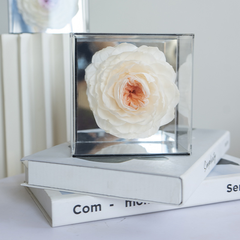 Flores de peonía imortales de flores de peonía pesada gigante con flores europeas de rosa de San Valentín diy hecha a mano