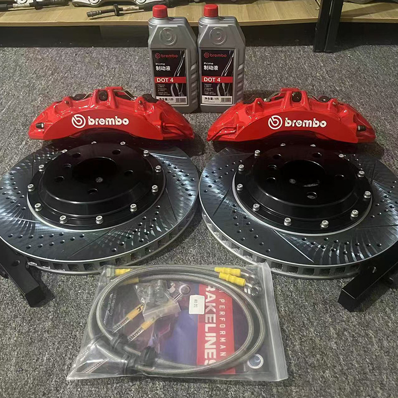 Buleibo – Brake caliper cover Modification F50 GT6 - brembo-v6-six-piston-front-wheel-pair