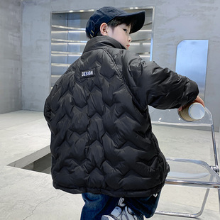 Children's down Jacket 2024 New Style Boys' Korean Style White Duck down Boys' Winter Clothing Trendy Kidsren's Lightweight Thin Jacket