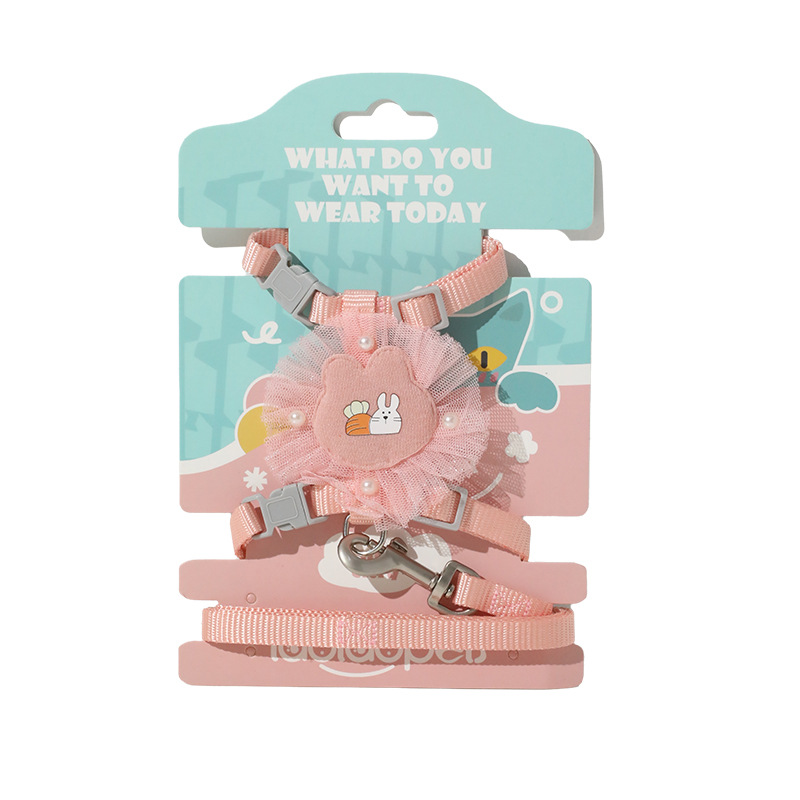 Gato caminar cuerda anti-rotura especial en forma de I gato correa de pecho de nylon ajustable gato mascota cuerda de tracción