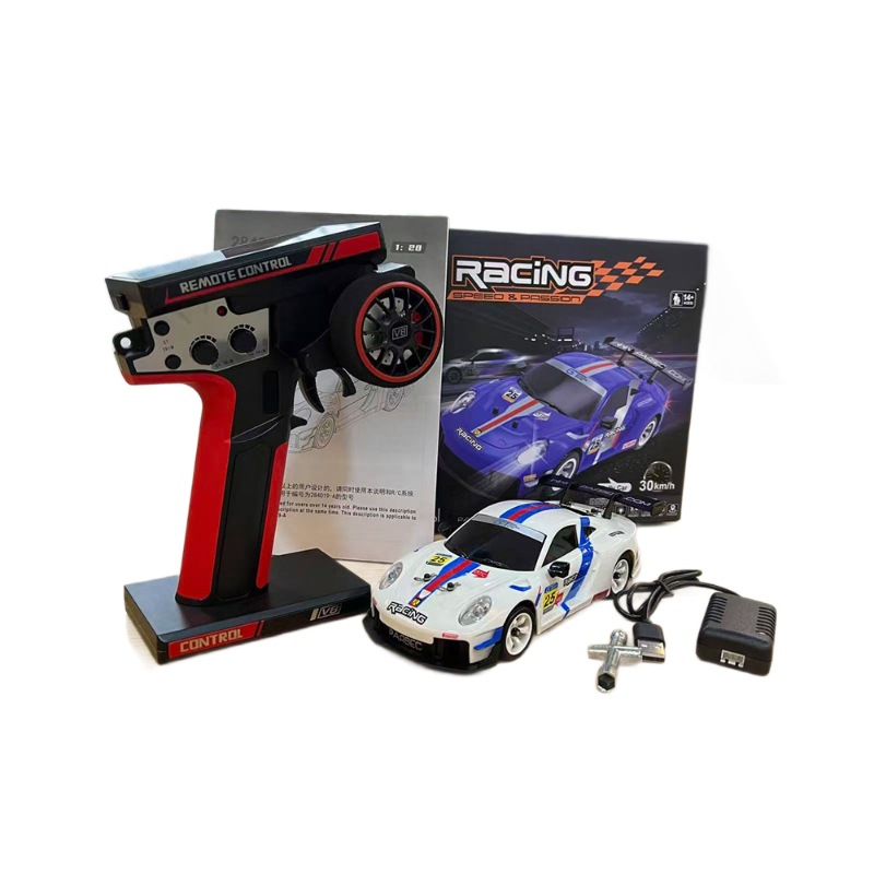 (Cross-border trading), (Wholesale), toy, four wheel drive realistic drift car, remote control car, scale 1:28 5