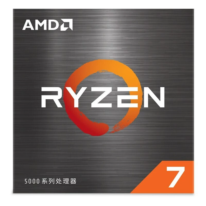CPU AMD Ryzen 7 5700X, 8 ядер 16 потоков, 3.4 ГГц, 65 Вт, boxed, совместим с B450/B550